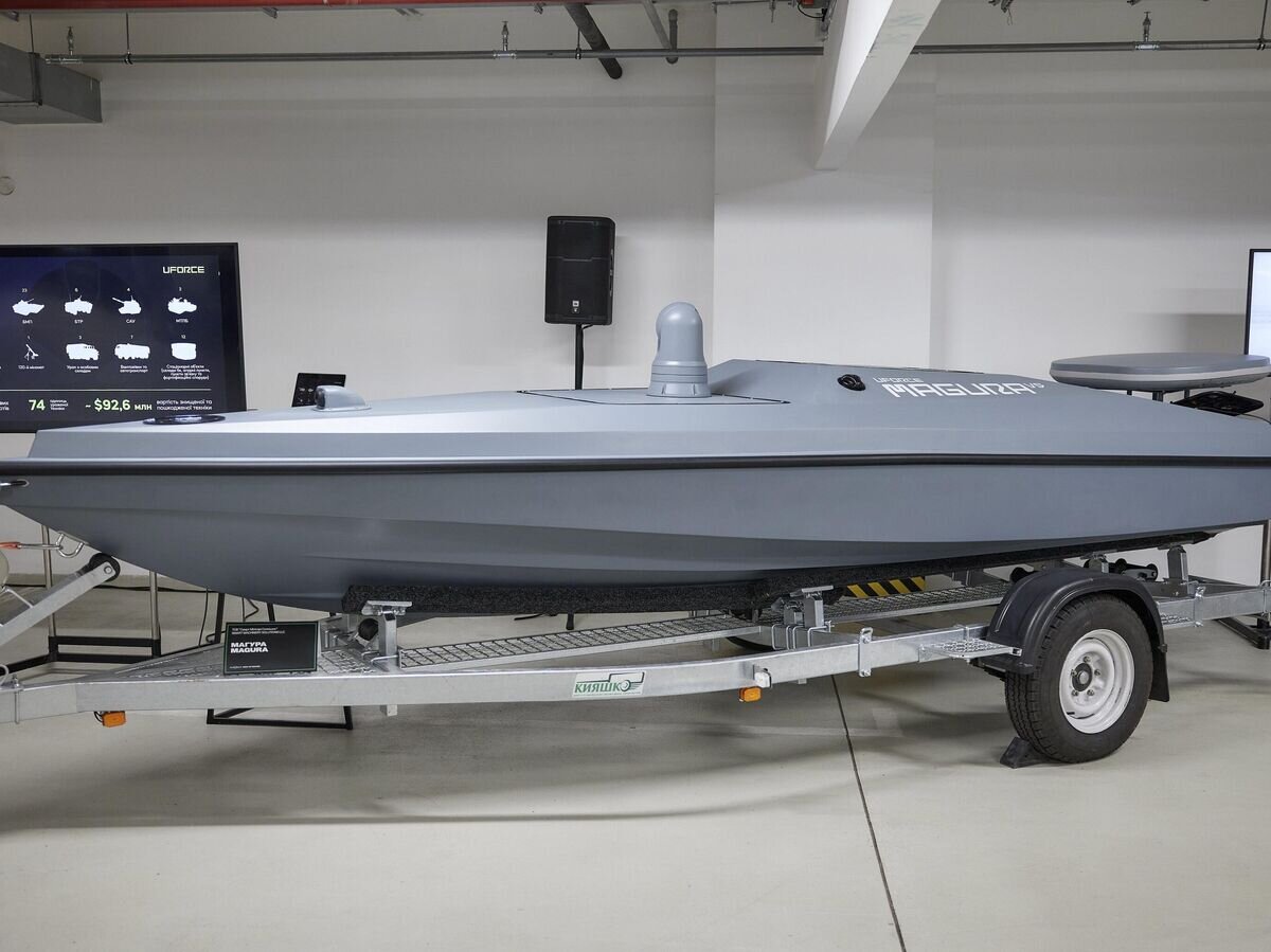    Украинский морской беспилотник Magura V5© AP Photo / Ministry of Digital Transformation of Ukraine / Daniyar Sarsenov