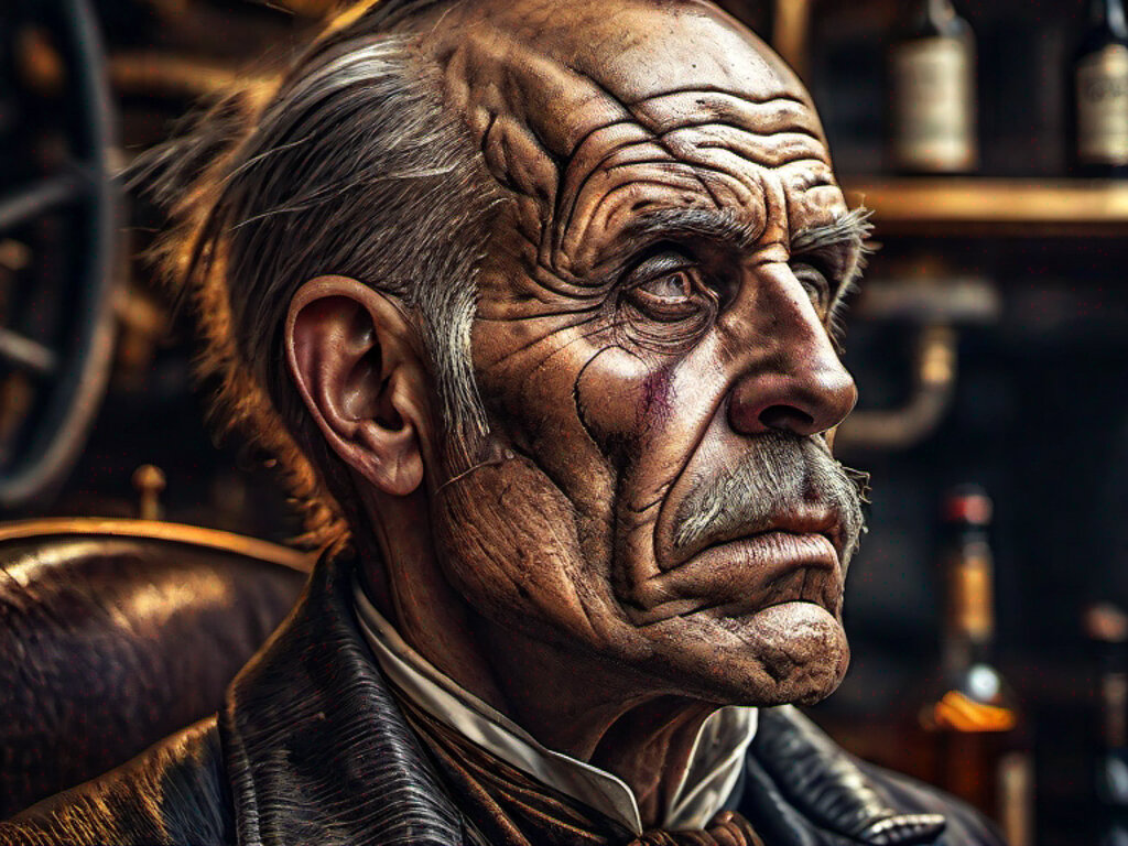 Депрессия у алкоголика