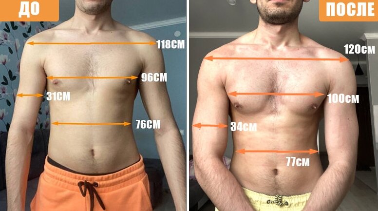Тренировки в домашних условиях (Листай дальше)