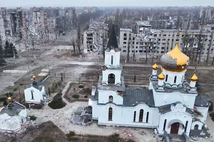 Освобожденная- много страдальная АВДЕЕВКА.