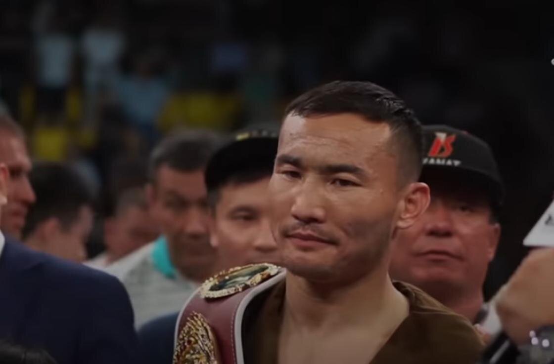    Канат Ислам после боя:YouTube / Қазақ Батырлары