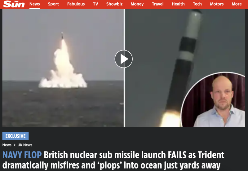    Фото: скриншот страницы/www.thesun.co.uk/news