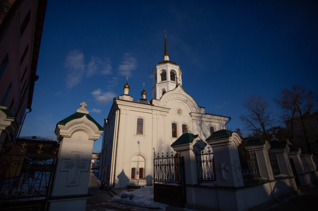 Церковь Иркутск набережная