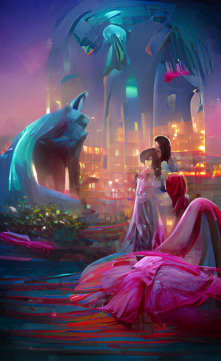 Астральный мир (нейросеть Dream by WOMBO)