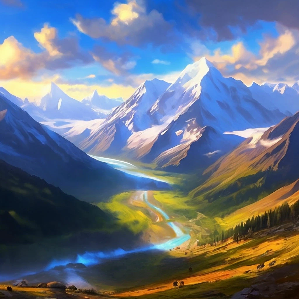 Горы Алатау. "Шедеврум" 