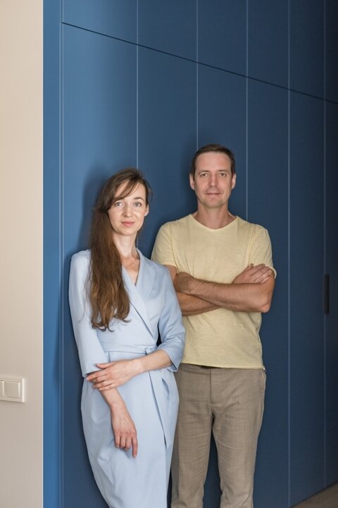 Авторы проекта дизайнеры Иван Безруков и Светлана Балабановская, дизайн-студия «ГраДиз».