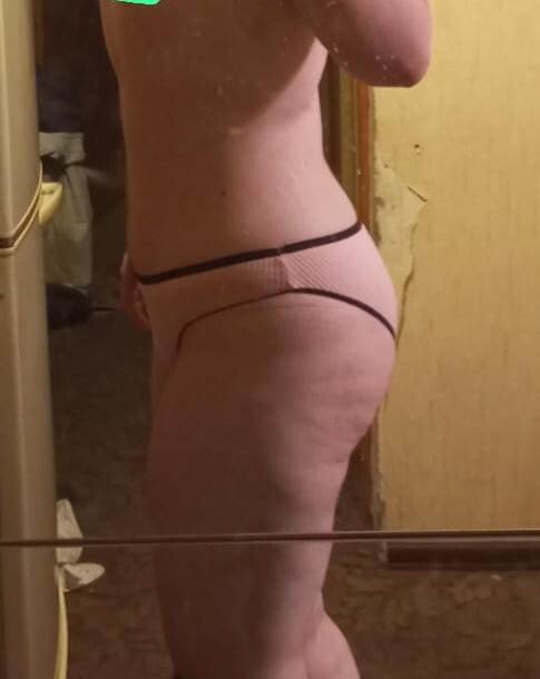 Это результат за 34 дня. Девушка счастлива.