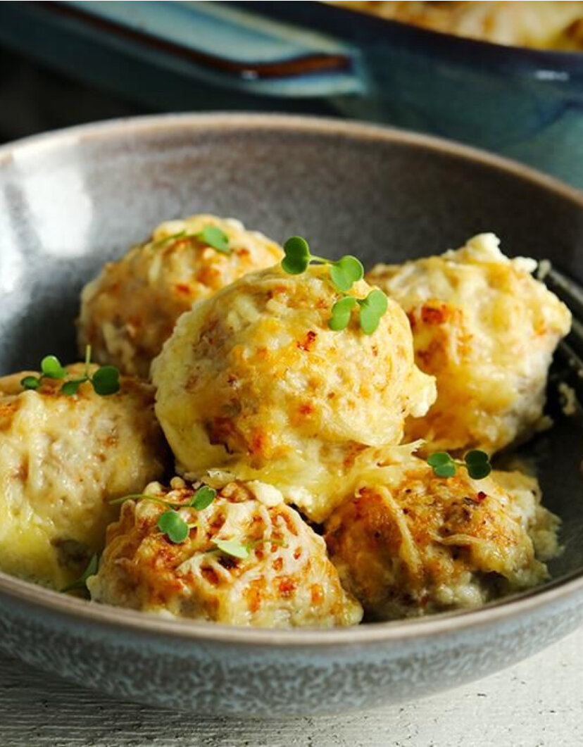 Фрикадельки в сливочно-сырном грибном соусе рецепт – Ирландская кухня: Основные блюда. «Еда»
