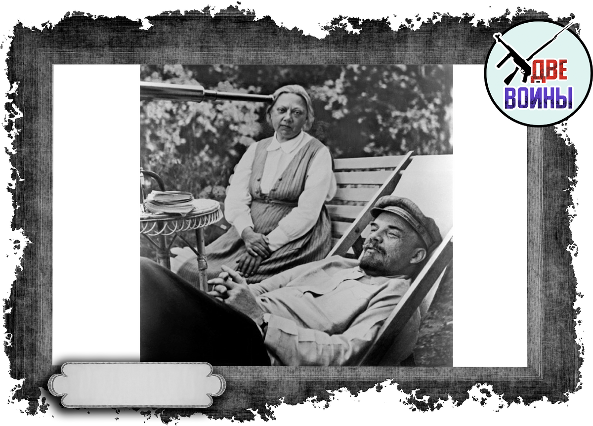 Ленин и Крупская. Фото в открытом доступе.