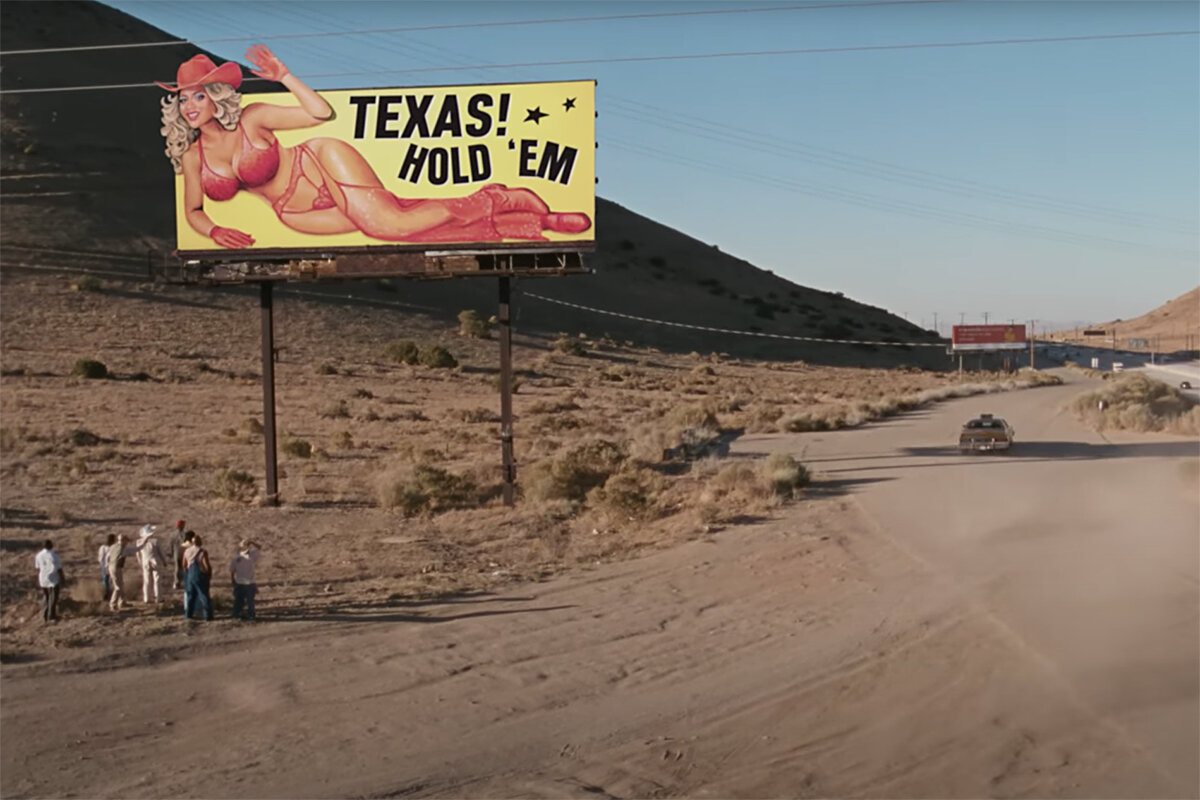 Beyoncé / Youtube📷Кадр из тизера Бейонсе Texas Hold 'Em