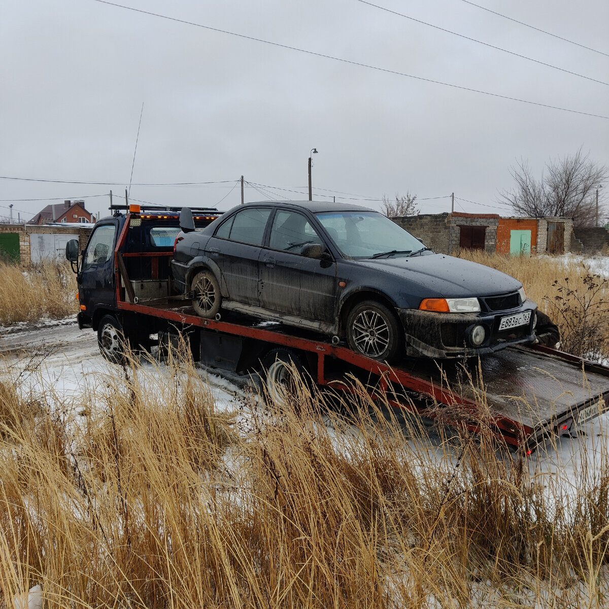 Ранен, но не убит. Знакомьтесь: Mitsubishi Lancer 7 1997г - главный герой моей истории