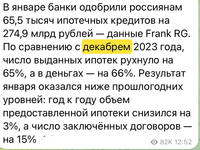 Обращаем внимание на слово «рухнуло». Это такая резкая оценка происходящего