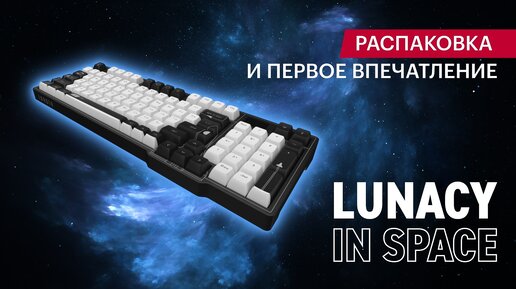 БЫСТРЫЙ ОБЗОР НА ИГРОВУЮ КЛАВИАТУРУ Lunacy In Space