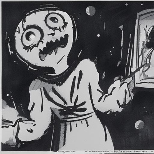 промт "наизустя", люблю Кандинского за понимание