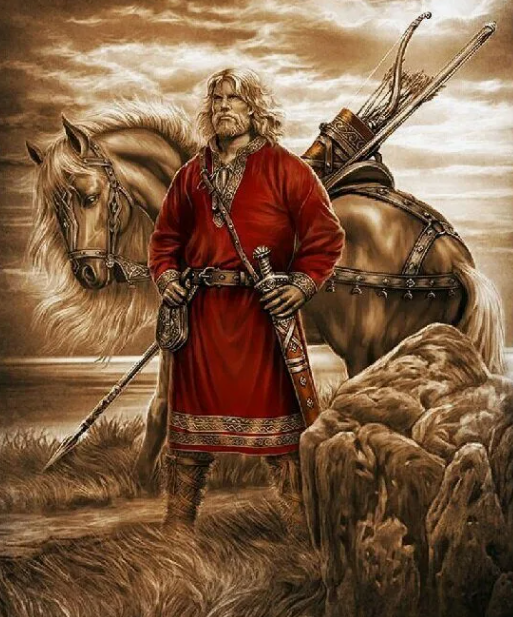 Князь Кий. Информативно. Художник: Игорь Ожиганов.