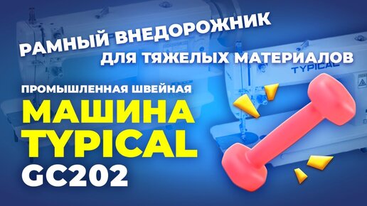 Промышленная швейная машина TYPICAL GC202