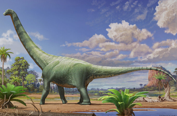 Когда то где-то патаготитан...