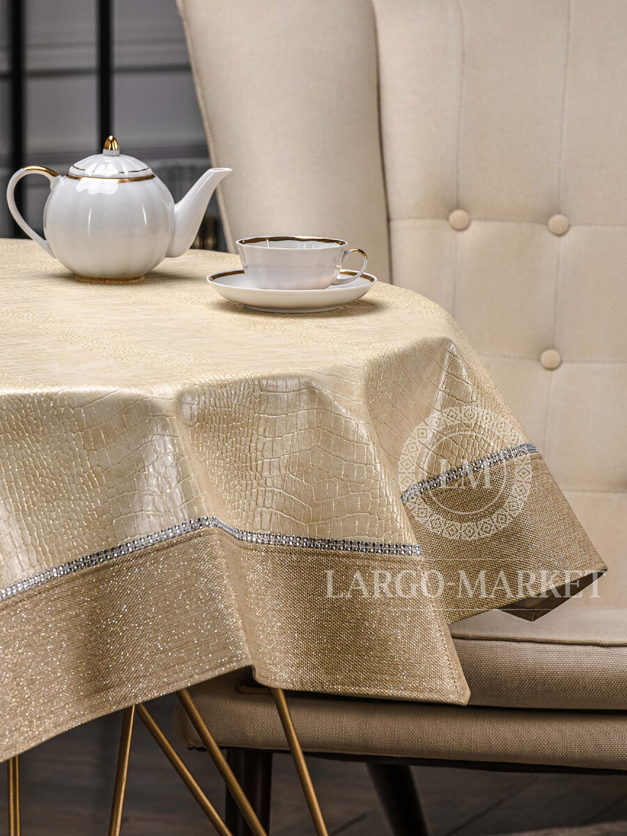 Скатерть из премиальной экокожи Largo-market