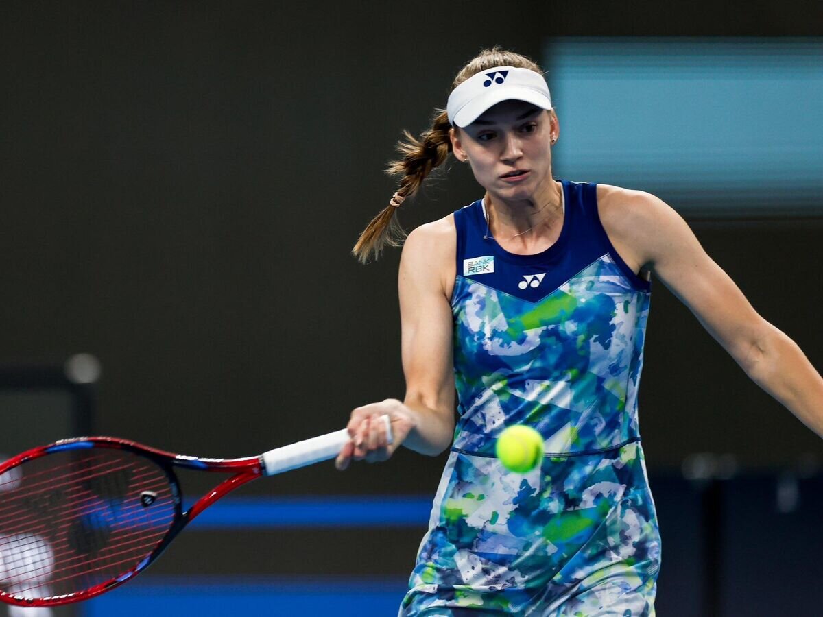    Казахстанская теннисистка Елена Рыбакина© Фото : Пресс-служба China Open