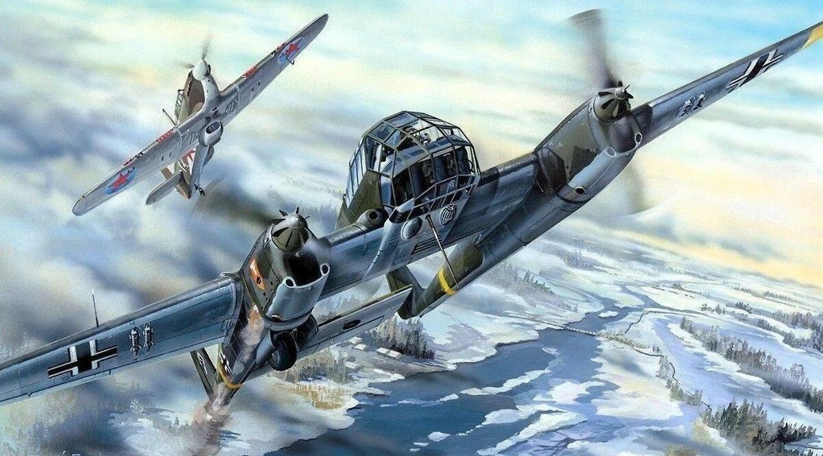 Fw.189 "Uhu" ("Филин") самолет-разведчик более известный у нас под прозвищем"Рама".