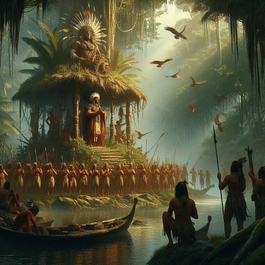 Атавака - в переводе с одного из индейских языков может означать "тот, кто скрывается во тьме".