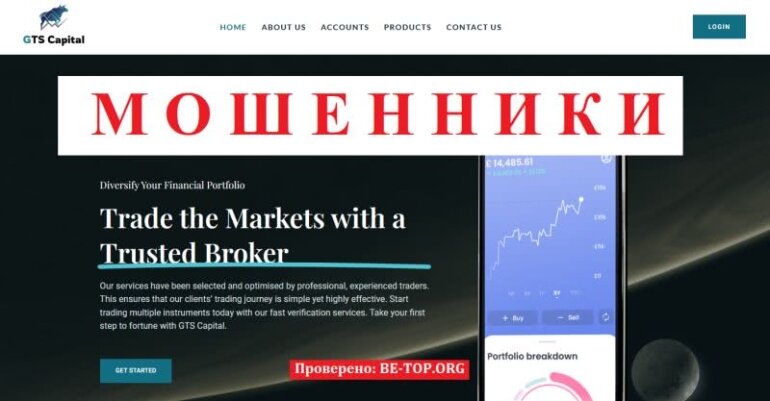Жулики из GTS Capital, отзывы, вывод денег, обзор
