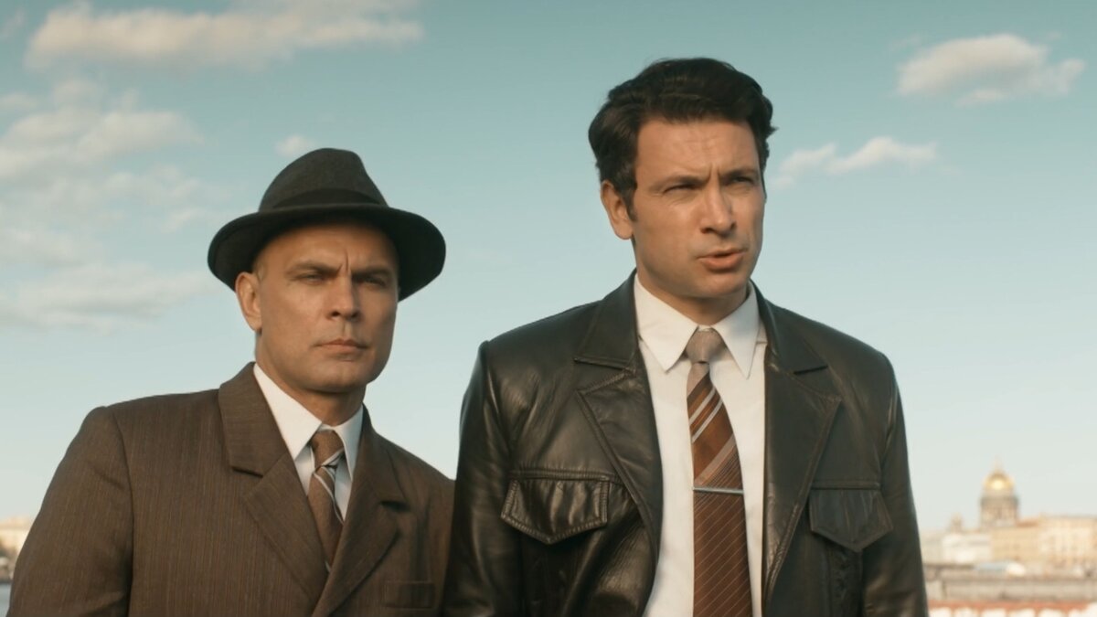 Владимир Чубин со своим начальником