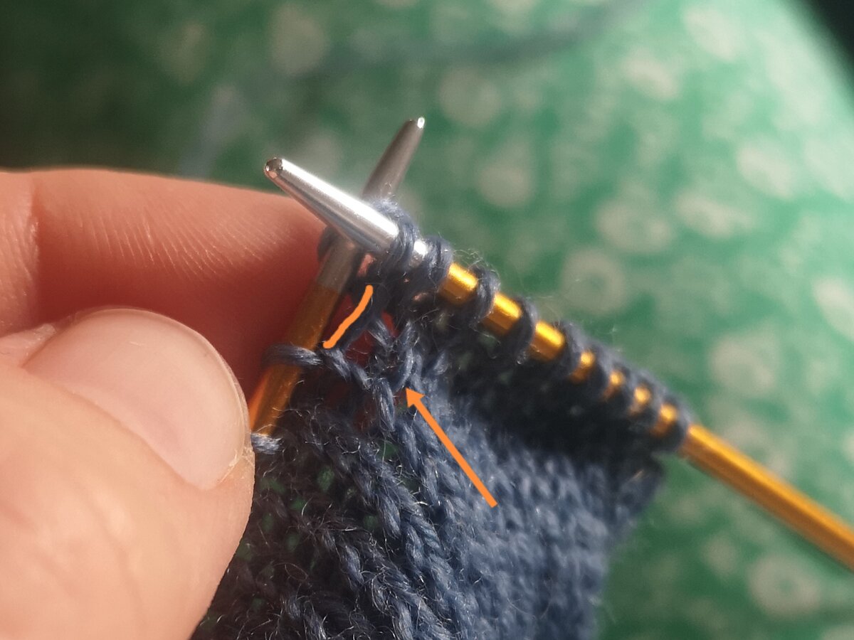 Прибавка с наклоном вправо