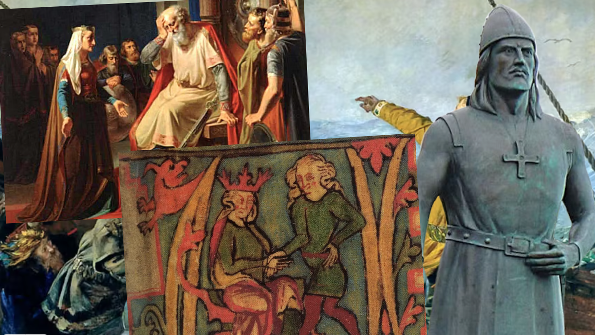 Горм Старший, Харальд Шунхаар, Эрик Рыжий