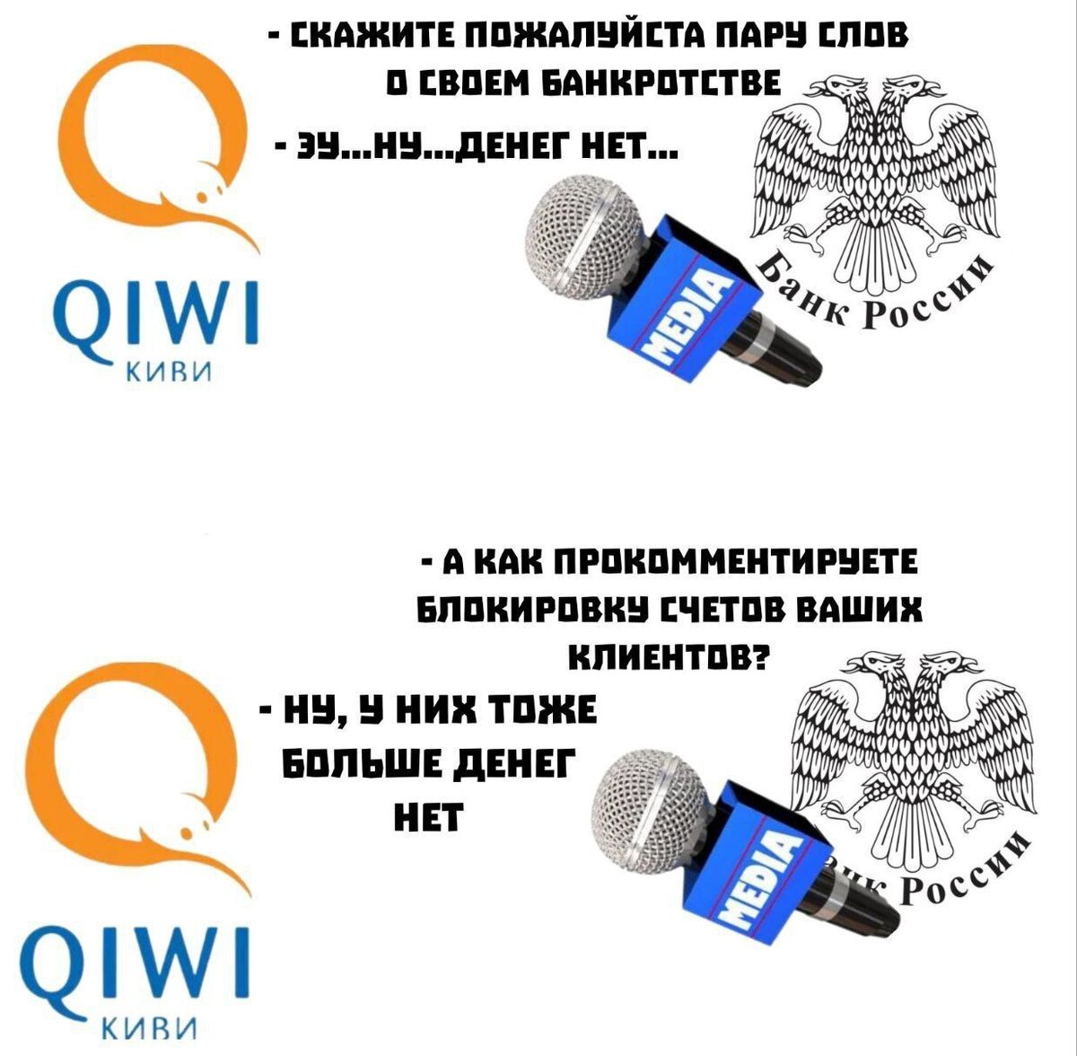 ЦБ России отозвал лицензию у QIWI Банка | StockWatch | Дзен