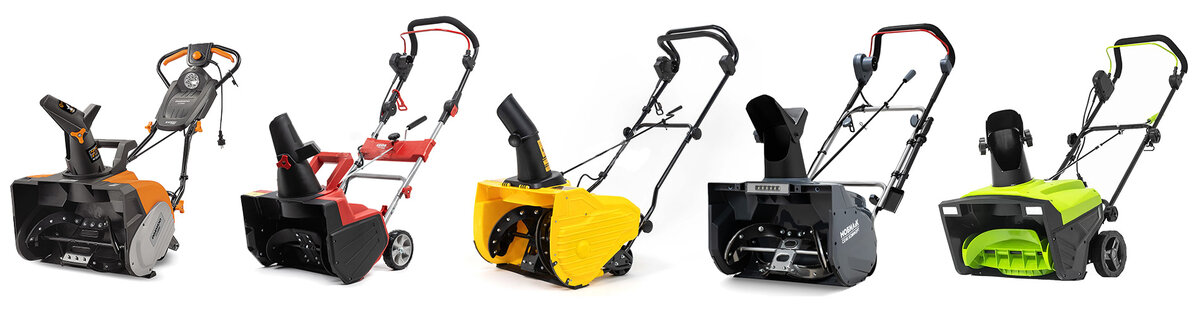 Самые популярные электрические снегоуборщики в 2024 году