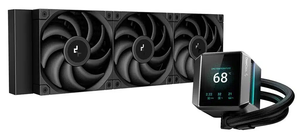    DeepCool представила СЖО с дисплеем, акселерометром и ARGB-подсветкой