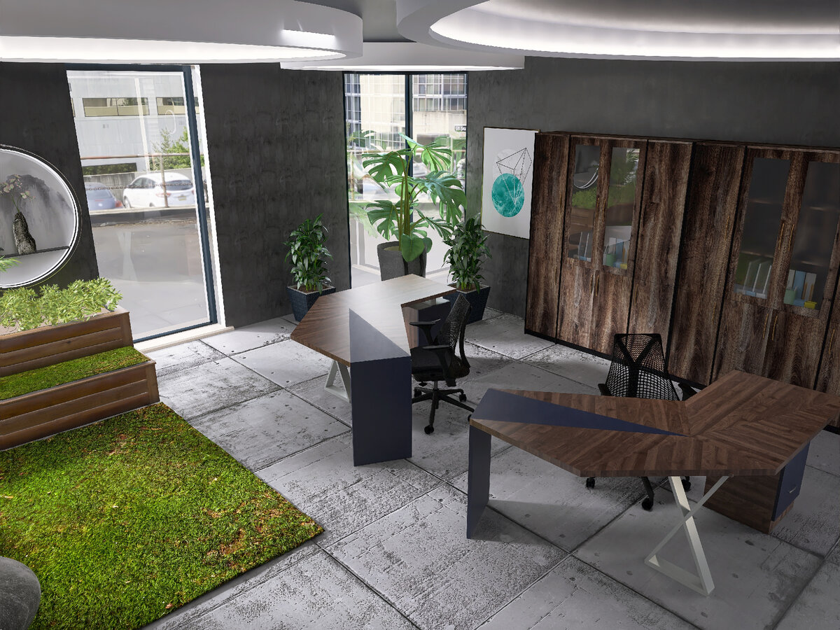 Планировка пространства офиса