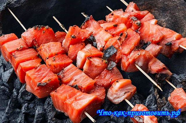 Что-как- приготовить.рф : Филе тунца на углях