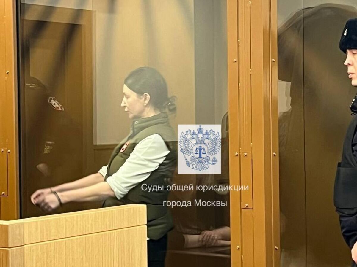    Елена Блиновская в Замоскворецком районном суде© Фото : Суды общей юрисдикции города Москвы/Telegram