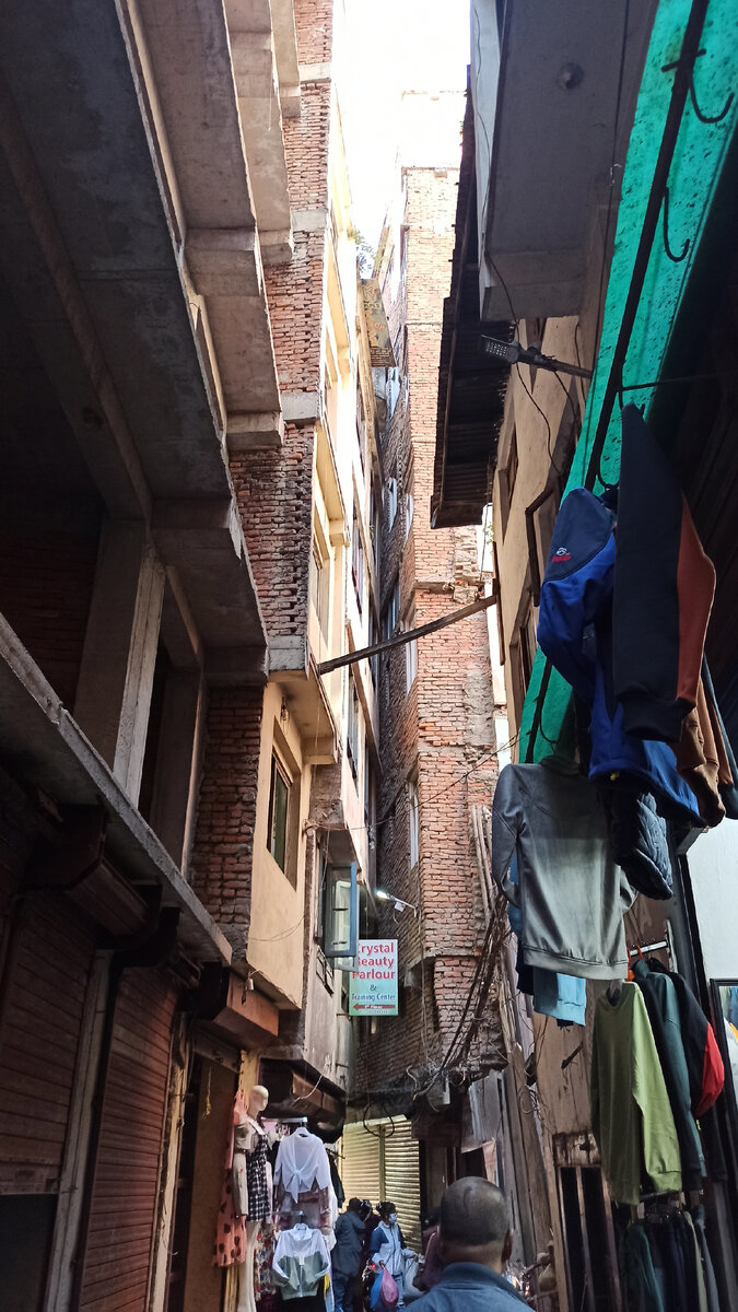 Узкие улочки Катманду, Непал
