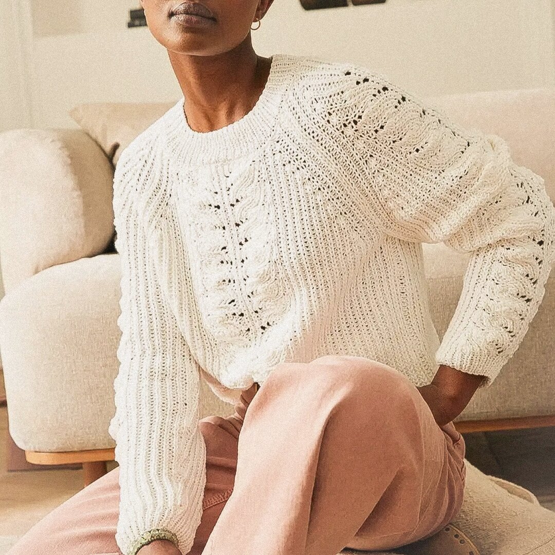 Кремовый джемпер Rafida 