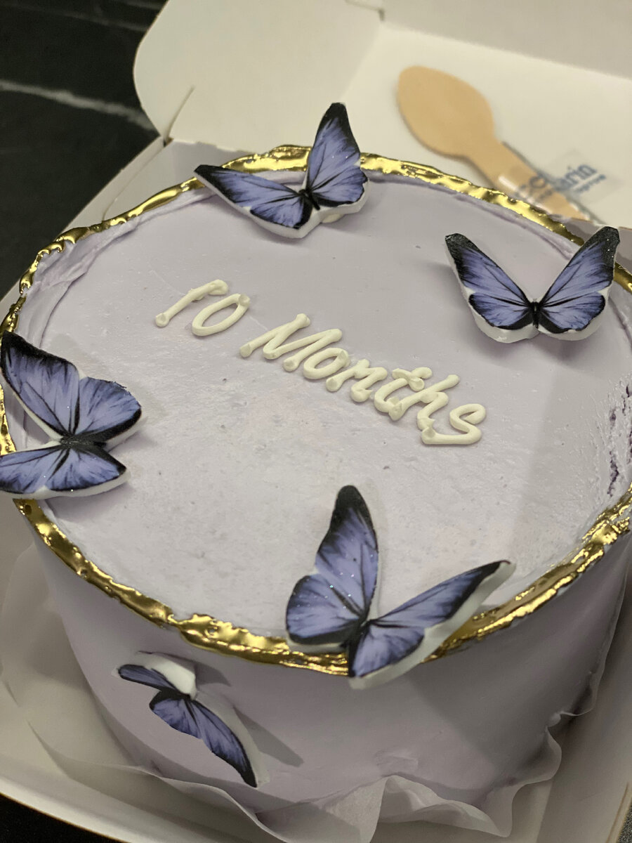 Тортик на 10 месяцев