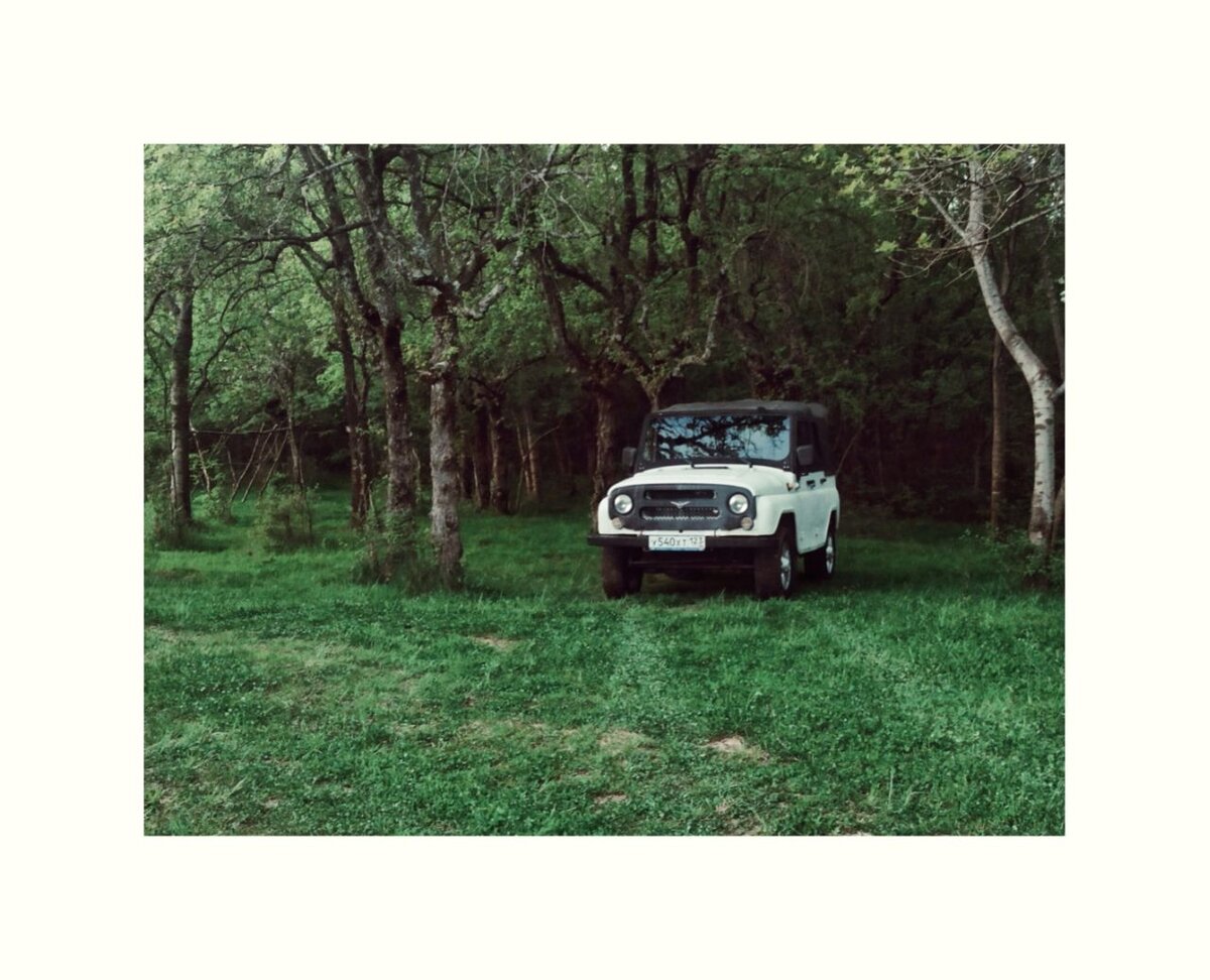 Наш боевой 13-летний УАЗ Хантер.