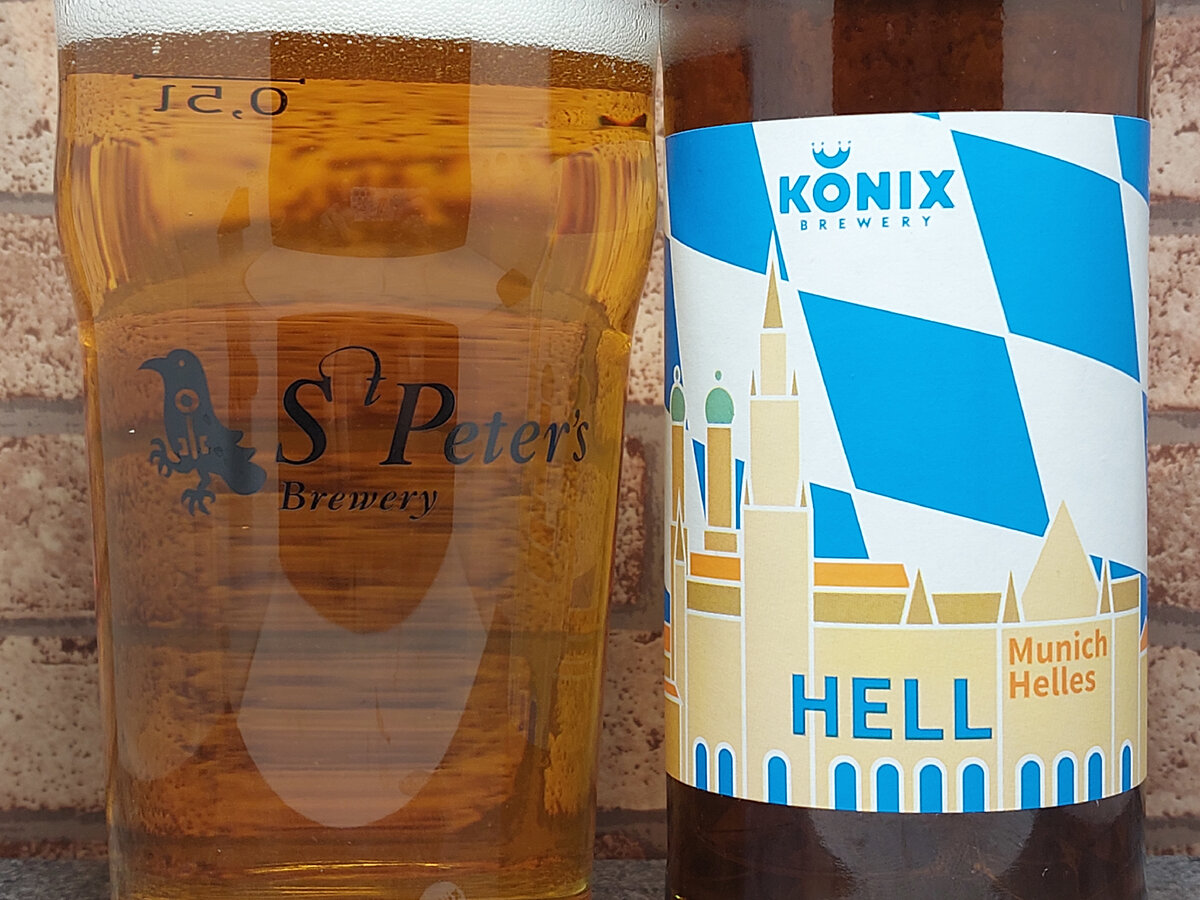 Munich Helles от KONIX Brewery 4.7% 0.5л | ПивКоТ | Дзен