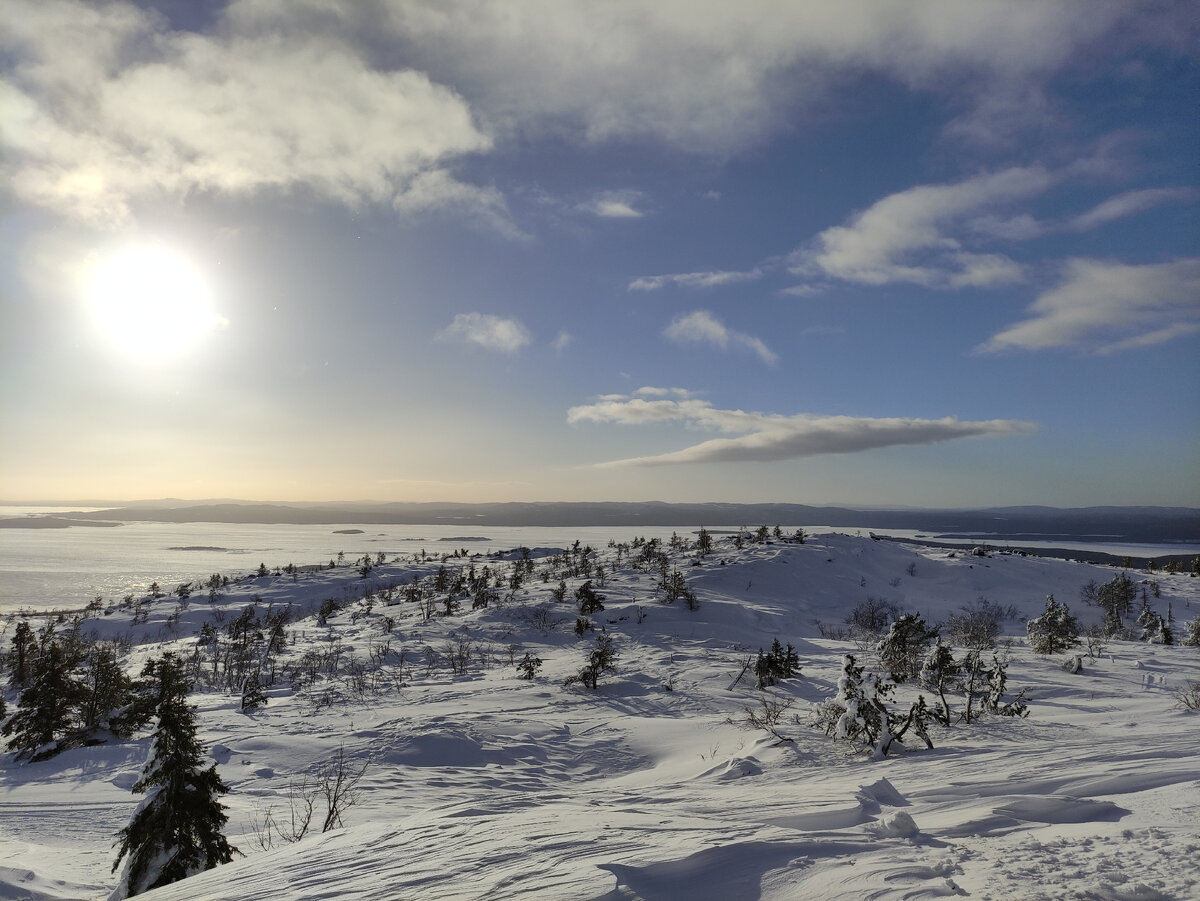 Вид с вершины сопки