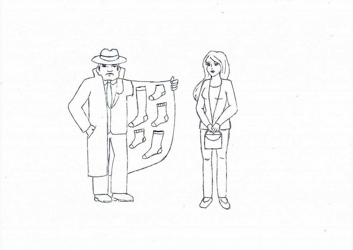 Иллюстрация от Дарины Новиковой.