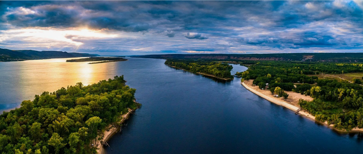 Волга в Казани