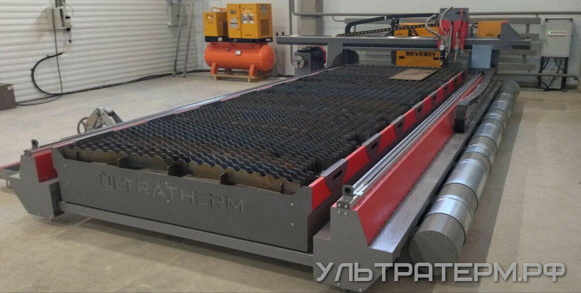    Станок плазменной и газовой резки металла ULTRATHERM MTRP-2060 с труборезом  © www.ультратерм.рф