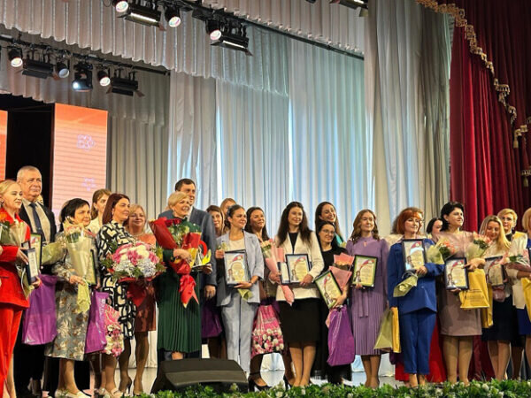    На церемонии награждения
