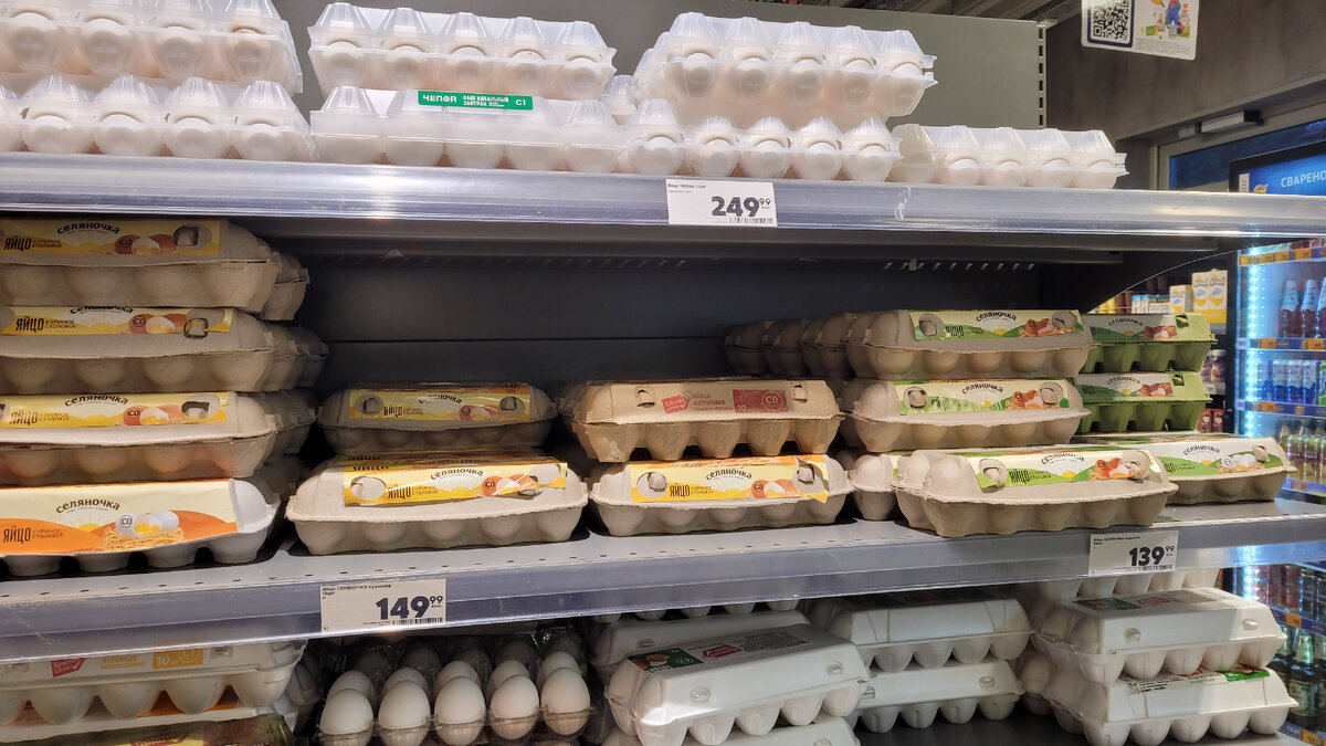 По-прежнему высокие цены на яйца