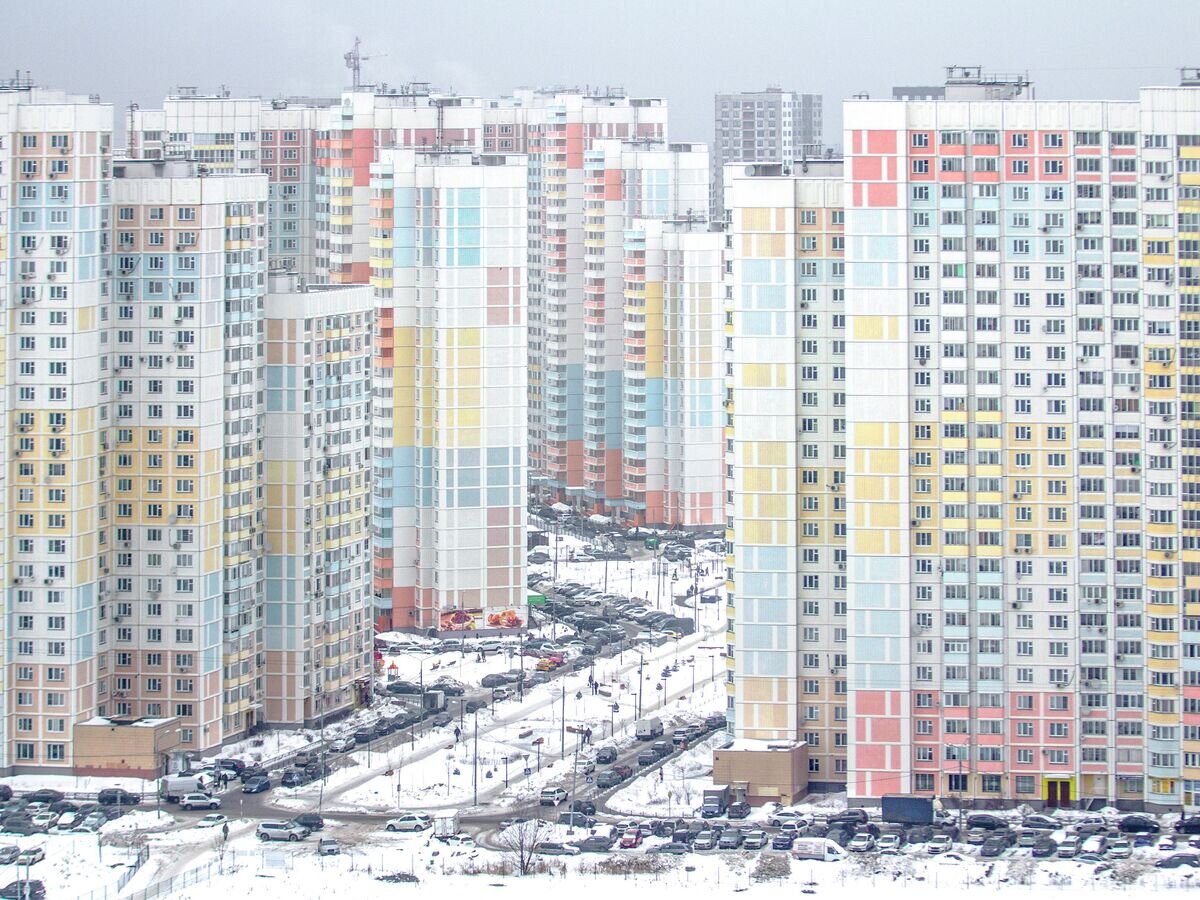    Дома на улице Борисовка в Мытищах© РИА Новости