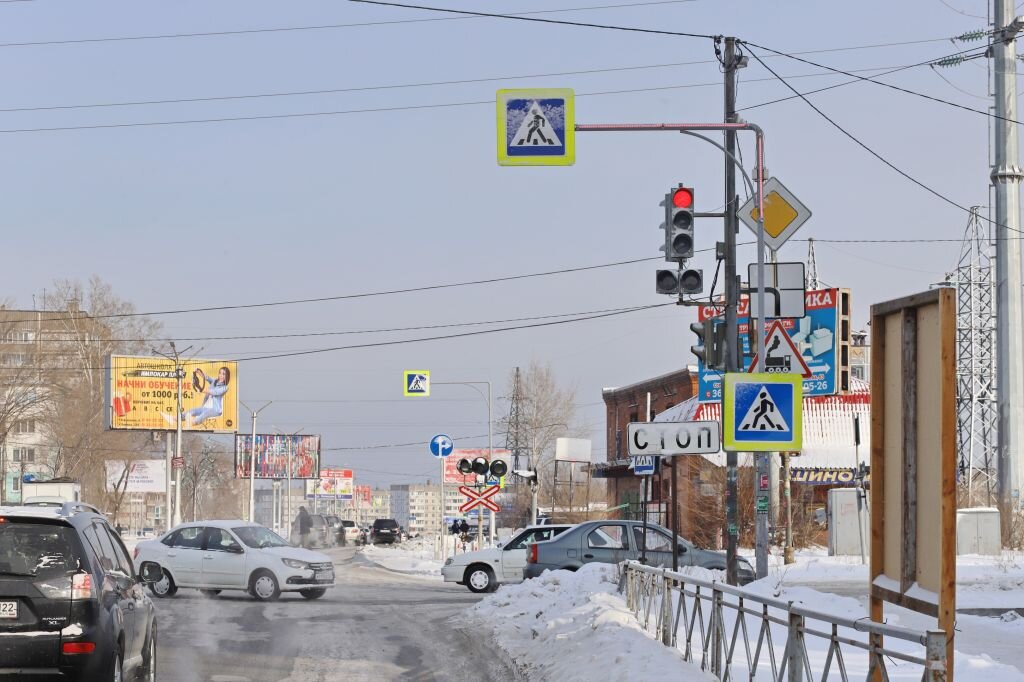     Перекресток ул. Трофимова и ул. Васильева.Сергей Кулыгин, "БР"