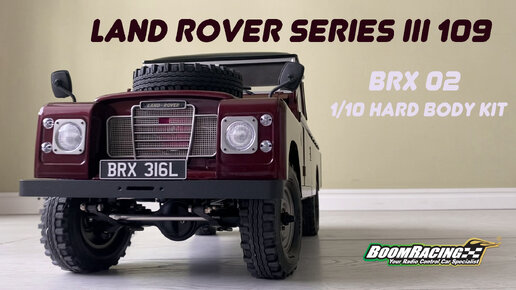 BOOM RACING!!! LAND ROVER SERIES III 109 Pickup truck. BRX02. НОВАЯ МОДЕЛЬ в моей коллекции!!!