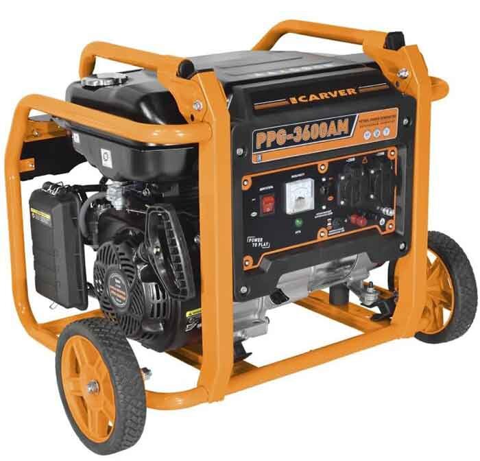 Генератор бензиновый carver 3600. Генератор бензиновый carver 3600